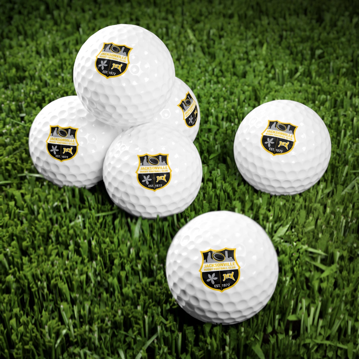 Club Golf Balls, 6pcs