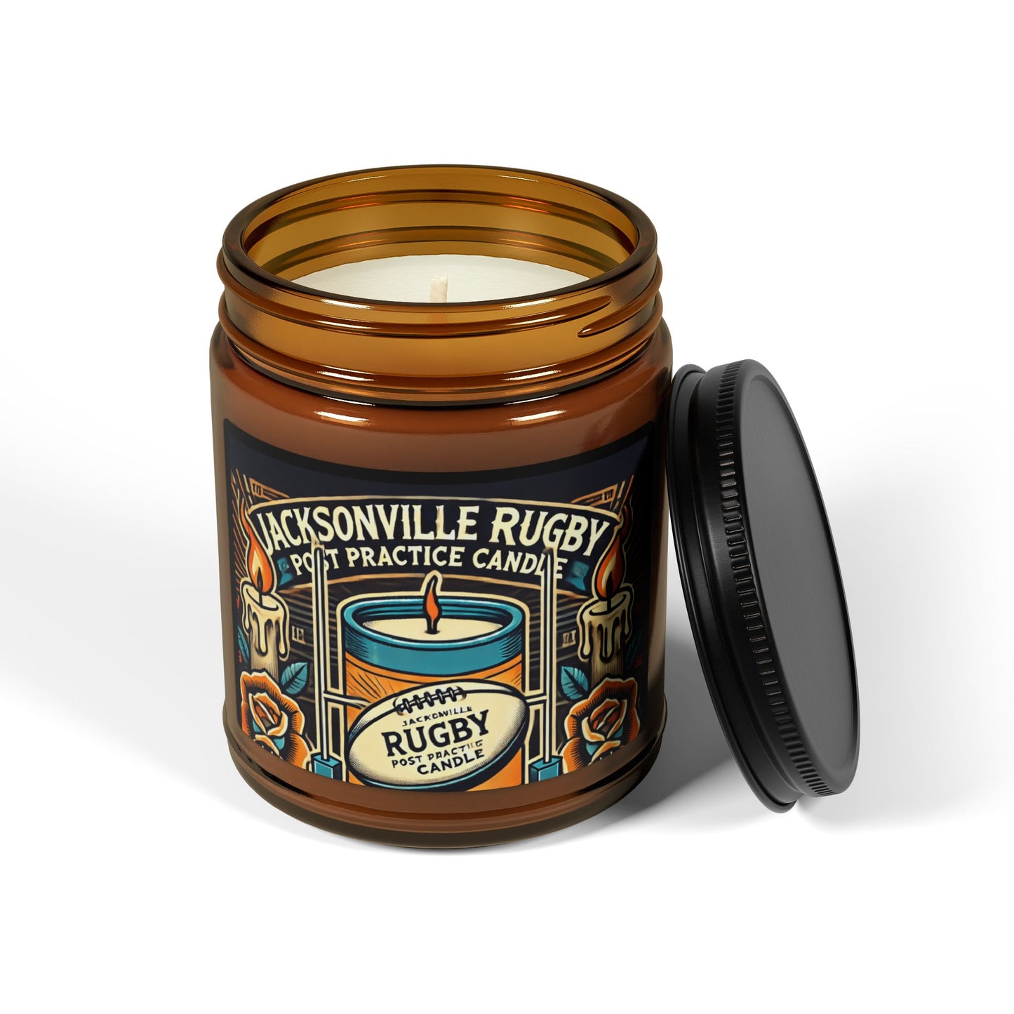 Jacksonville Rugby Post-Practice Candle