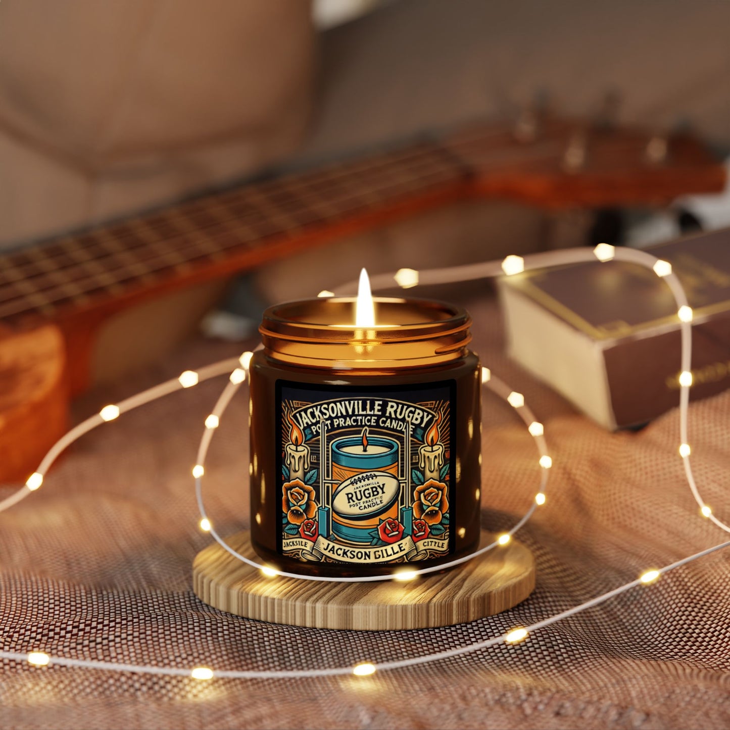 Jacksonville Rugby Post-Practice Candle