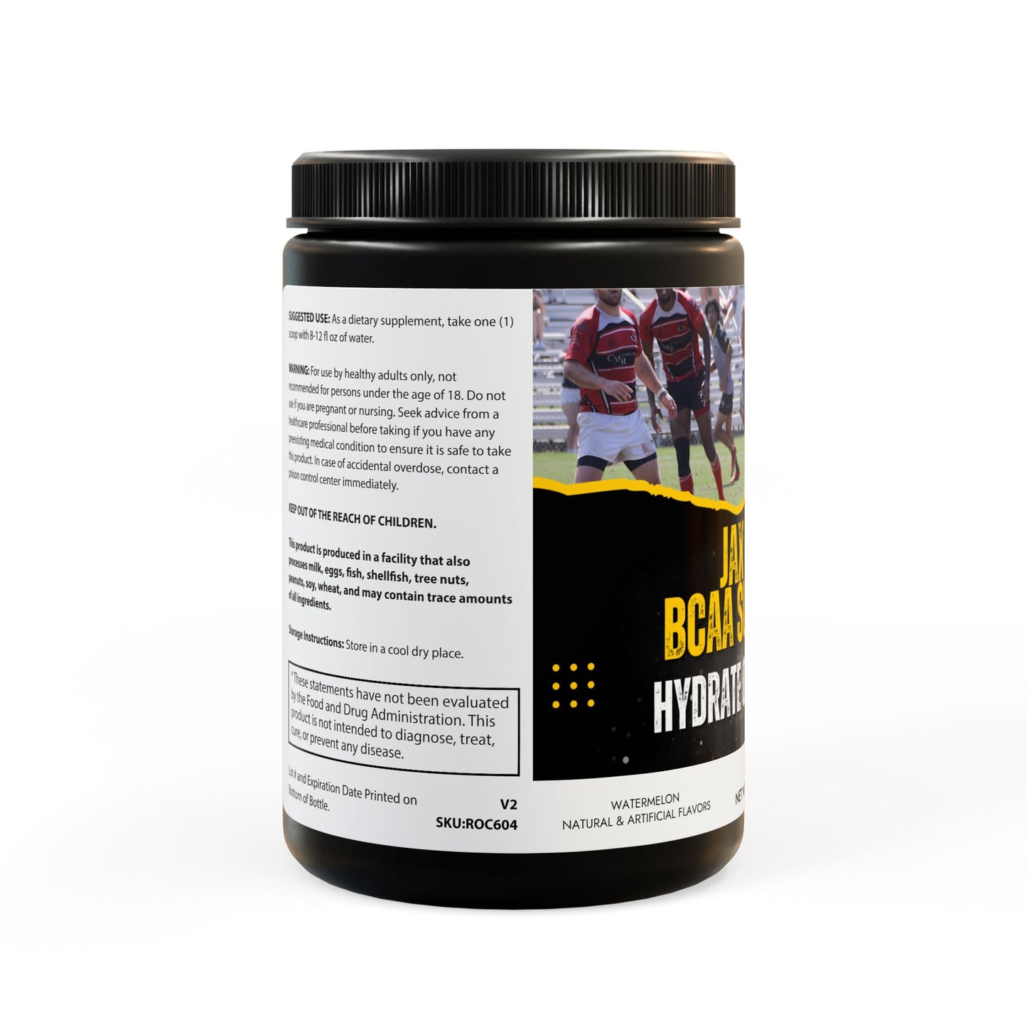 BCAA Supplement, Watermelon (325g, 11.46oz, 45 servings)