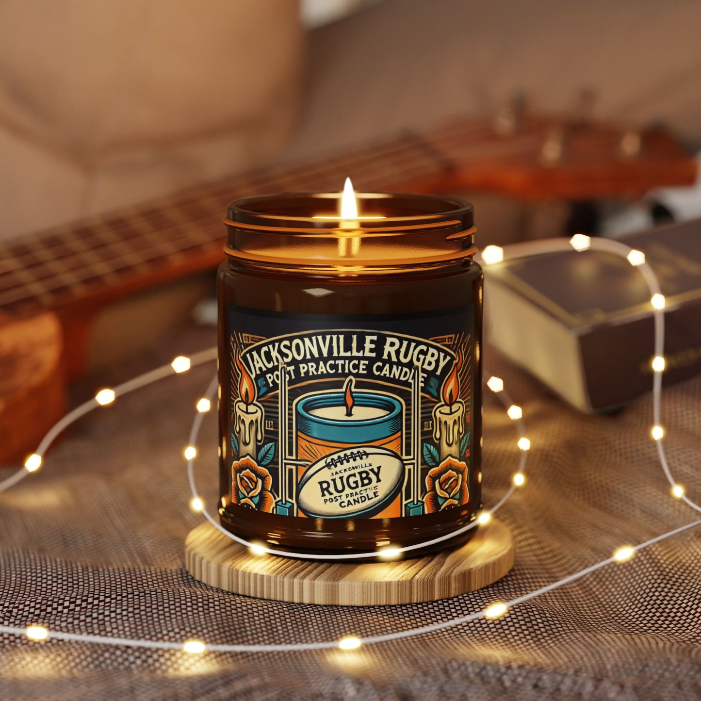 Jacksonville Rugby Post-Practice Candle